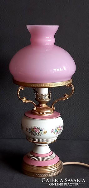 Vintage Copenhagen porcelain table lamp negotiable design