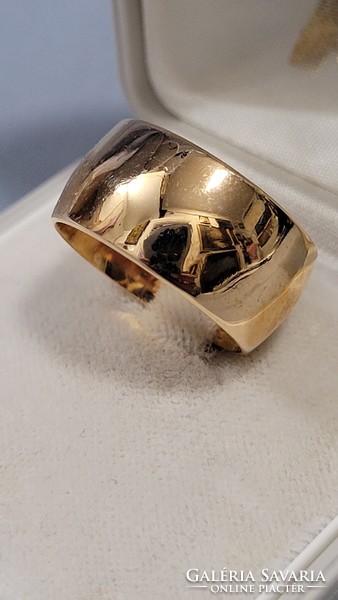 (19) 14K gold wedding ring, wedding ring 9.48 g