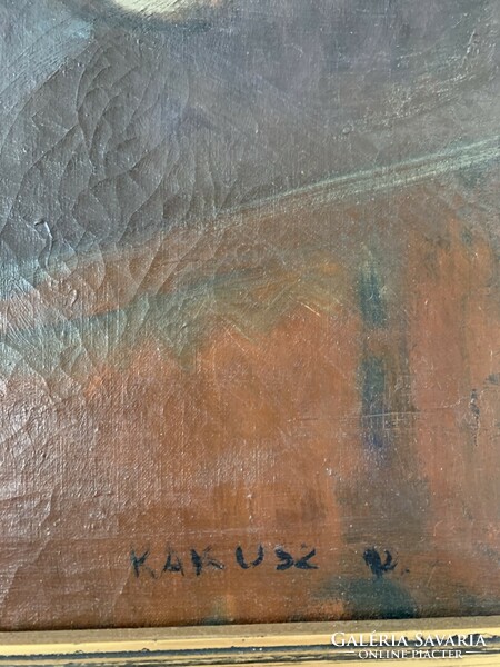 Kakus dalma painting 60x80 oil/canvas