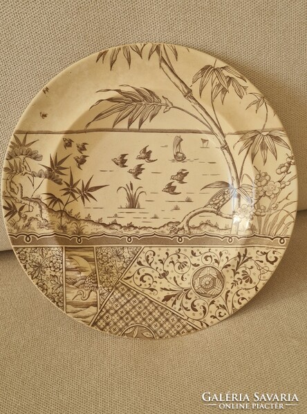 Melbourne c&w late mayers porcelain earthenware deep plate