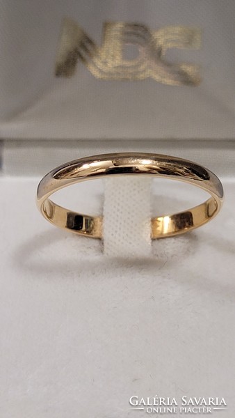 (6) 14K gold wedding ring, wedding ring 2.3 g