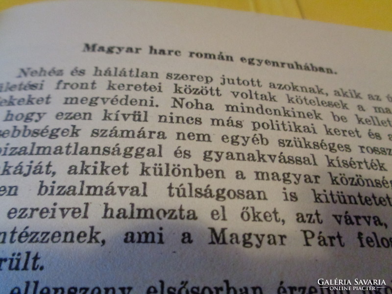 MIKÓ József  : Huszonkét év , az erdélyi magyarság története 1918 dec 1 -től-1940 aug. 30. ig