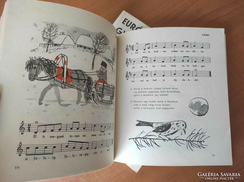 European children's songs i-ii.