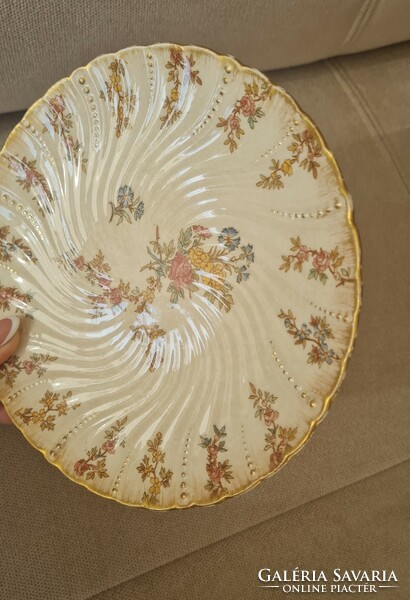 Sarreguemines francia porcelánfajansz tányér