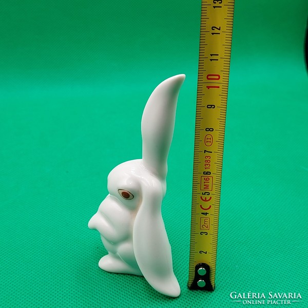 Herend porcelain rabbit, bunny figure