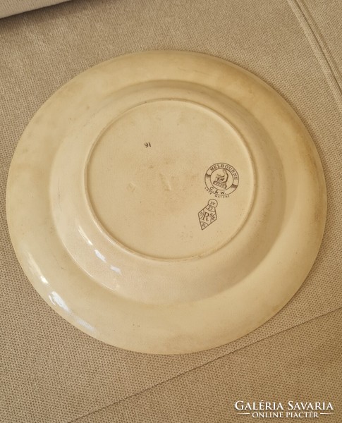 Melbourne C&W Late Mayers porcelánfajansz mély tányér