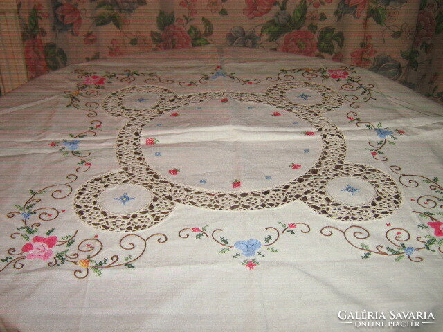 Beautiful handmade tablecloth
