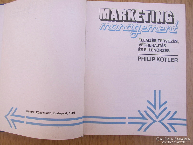 Philip Kotler - marketing management / analysis, planning, implementation, and auditing