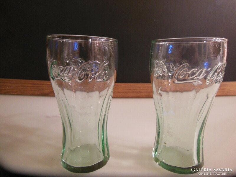 Glass - 2 pieces! - Coca - cola - 3.5 dl - bottle - perfect