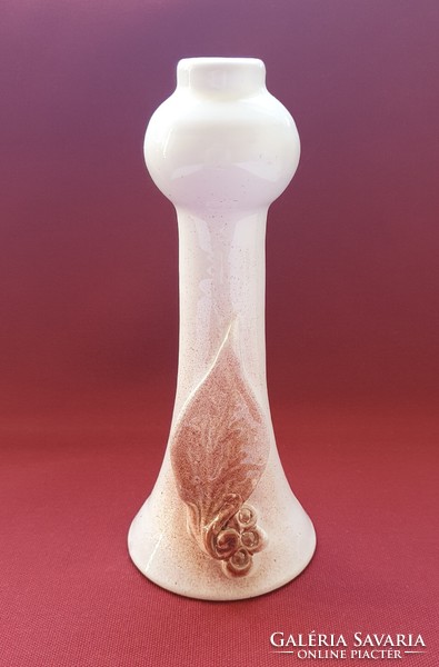 Jálics Gyula kerámia porcelán gyertyatartó váza