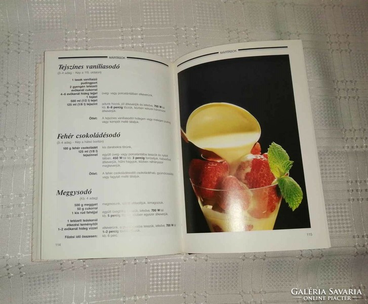 Dr. Oetker Mikrohullámú szakácskönyv - a gyors és könnyű főzés titka  c. szakácskönyv