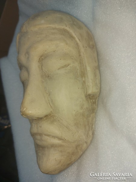 Viktor Vass plaster head, statue, sign