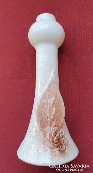 Gyula Jálics ceramic porcelain candle holder vase