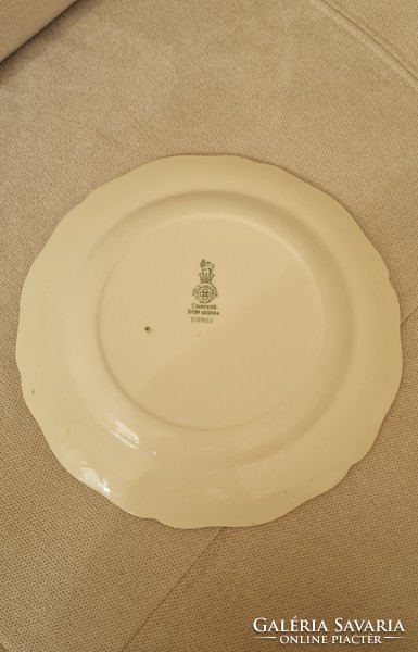 Royal Doulton tányérRoyal Doulton angol porcelánfajansz tányér, szecessziós stílusjegyekkel, XX.szd