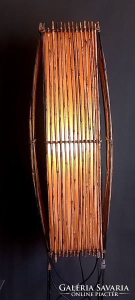 Huge vintage bamboo floor lamp negotiable design