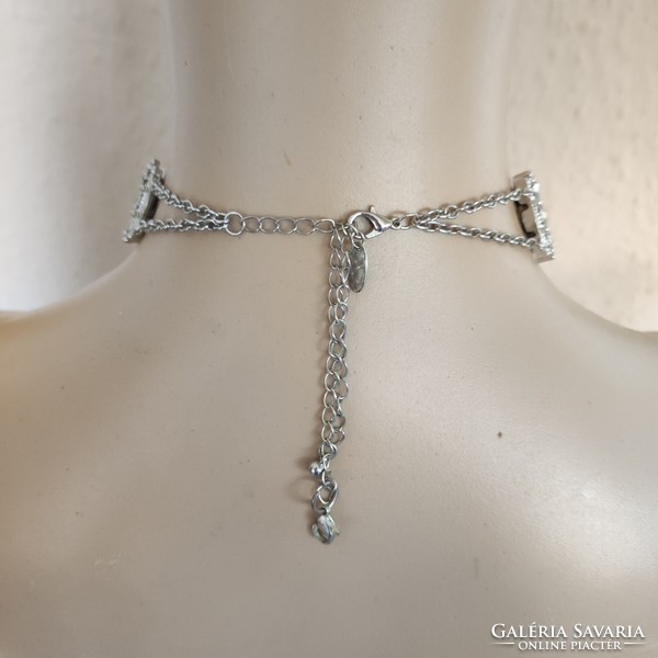 Used crystal choker in good condition 30 +15cm