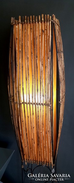 Huge vintage bamboo floor lamp negotiable design