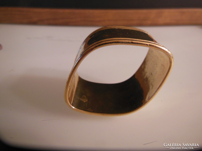 Napkin ring - copper - 5.5 x 3.5 cm - thick - German - perfect