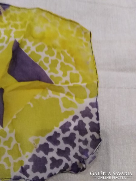 Women's silk handkerchief - from the 70s, 80s