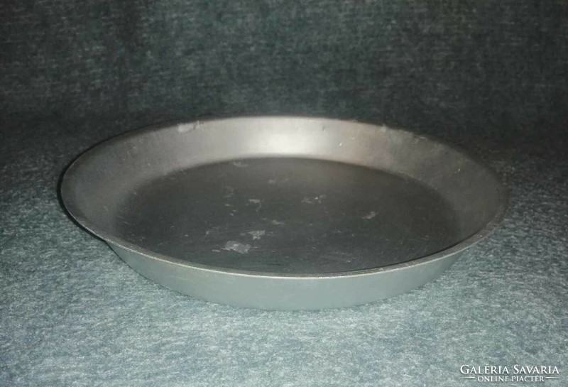 Aluminum plate dia. 23 cm (a7)