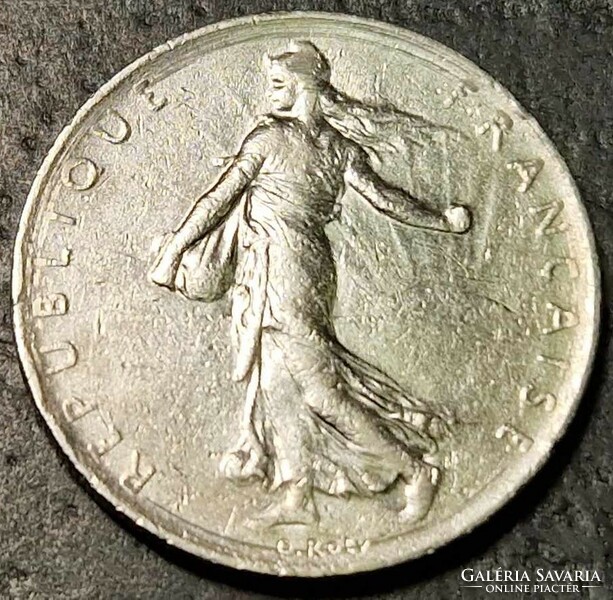 Franciaország 1 frank, 1976.