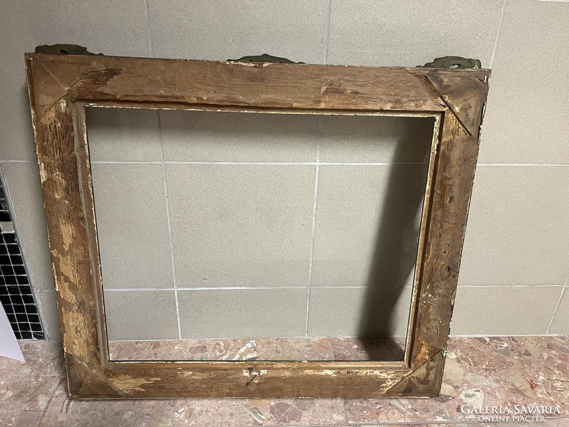 Antique laminated picture frame