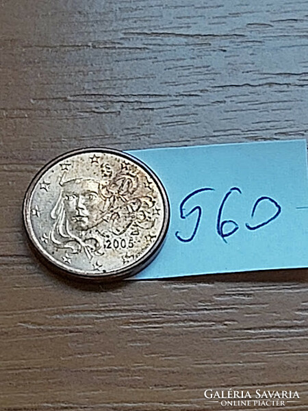 France 1 euro cent 2005 560