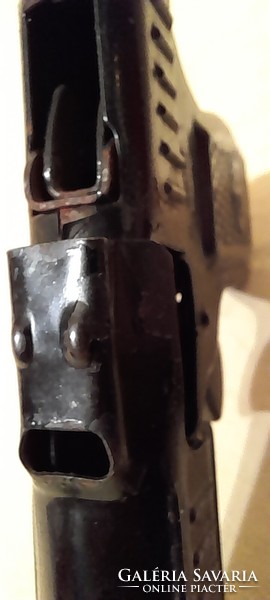 Toy gun disc with Russian ribbon cartridge 14x10cm retro