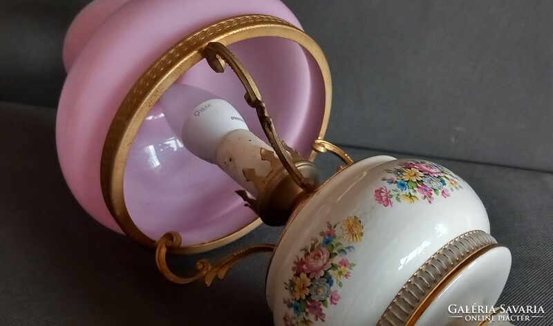 Vintage Copenhagen porcelain table lamp negotiable design
