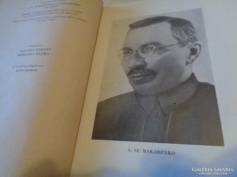 Two volumes of Makarenko's works on child education