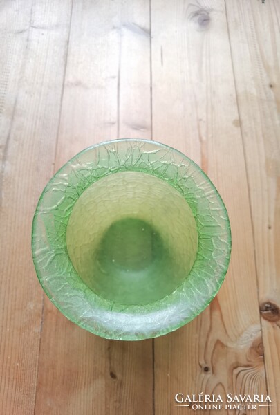 Antique green glass vase (loetz, kralik, etc.)