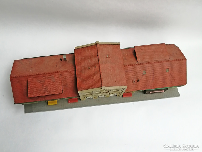 Kibri vasútállomás - Állomás épület - Makett - Terepasztal modell, Modellvasút - H0