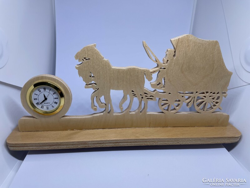 Stagecoach clock