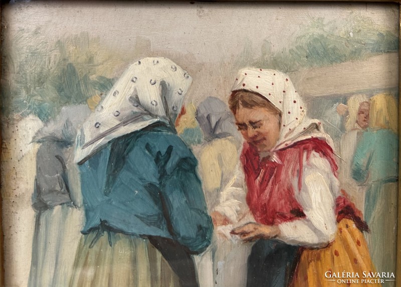 Pàllya Carolus (1875-1948) : Vásárban