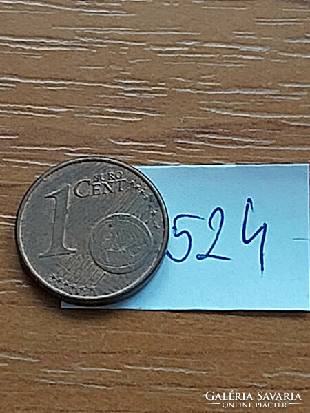 NÉMETORSZÁG 1 EURO CENT 2004 / G  524