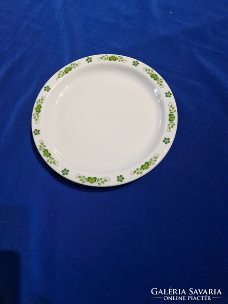 Alföld porcelain green Hungarian pattern small plate
