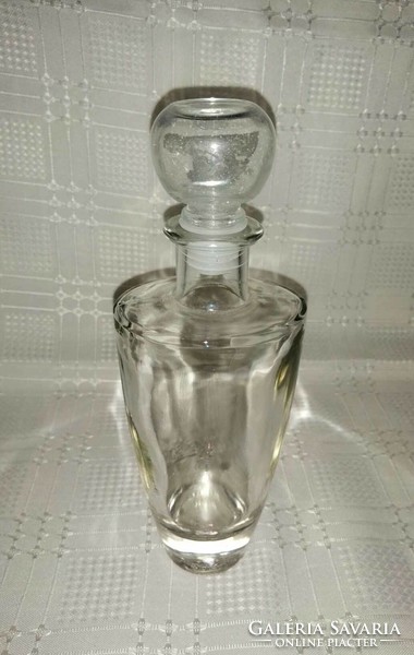 Depose brush thick solid glass bottle (a4)