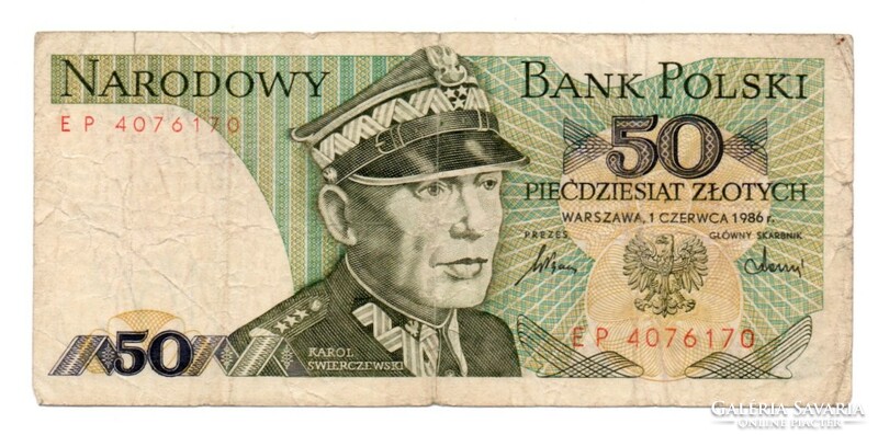 50 Złoty 1986 Poland