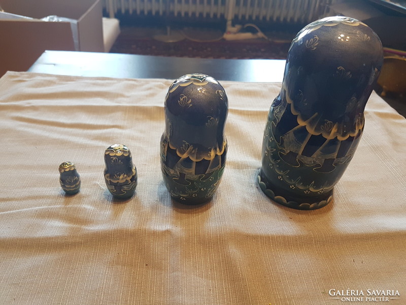 Russian matryoshka doll is incomplete