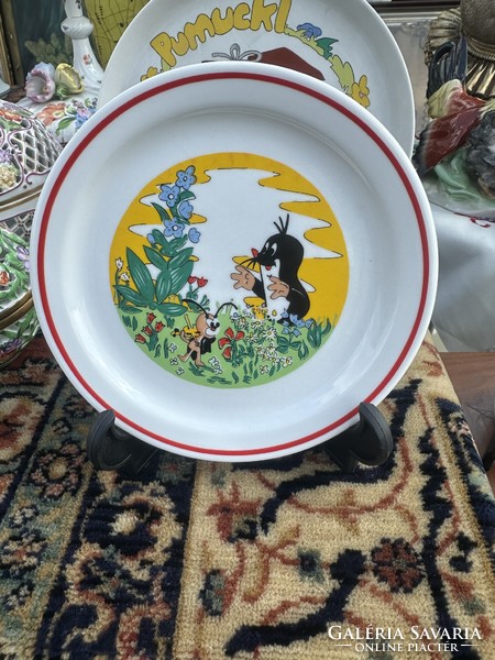 Zsolnay porcelain children's plate