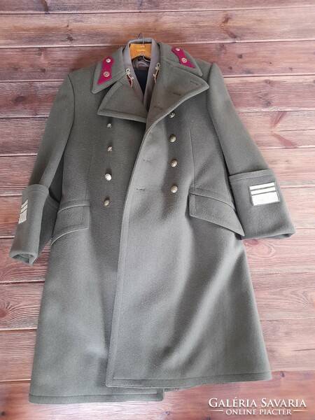 Military post coat, vest and pants, 3 pieces in one