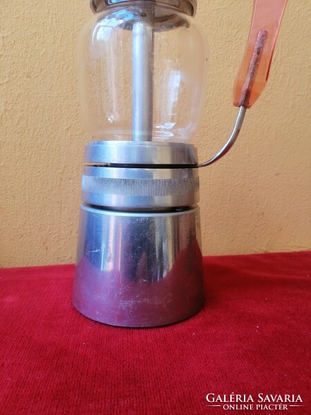 Különleges vintage " féllombik " kávéfőző