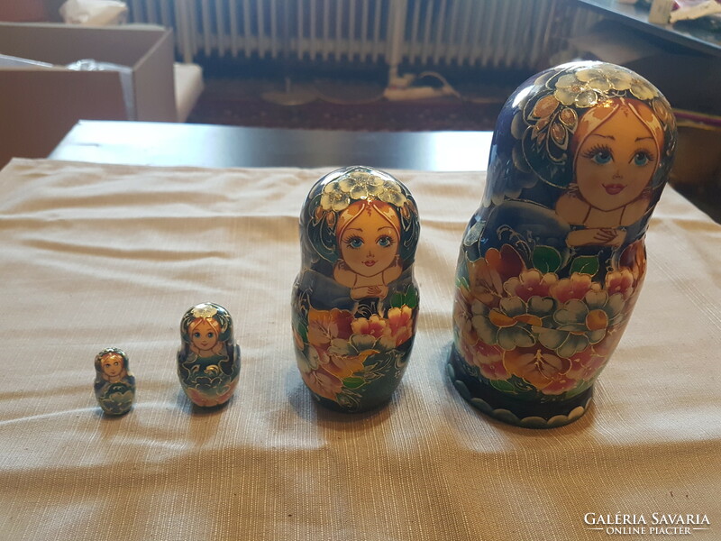 Russian matryoshka doll is incomplete