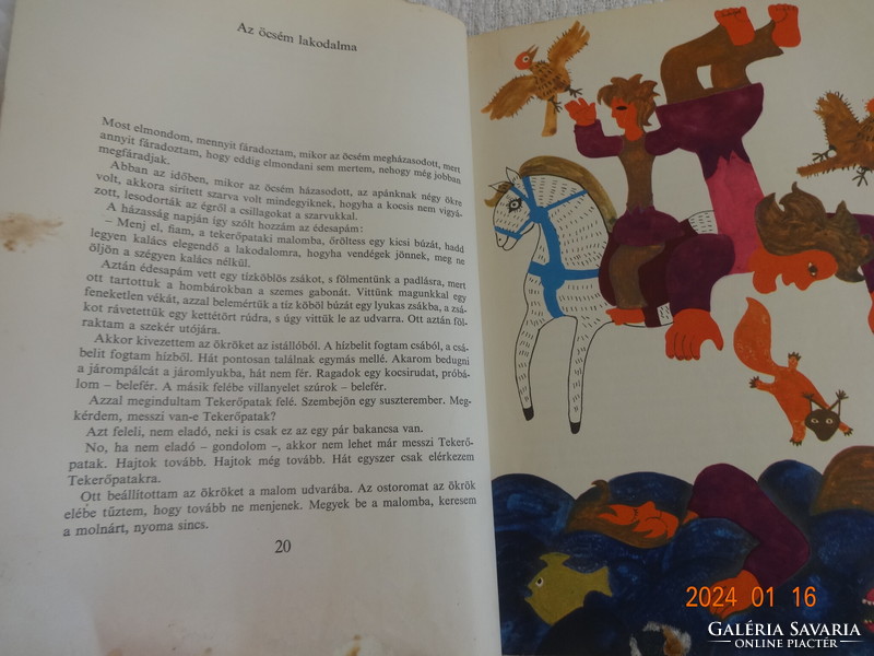 Grandpierre Emil of Cluj: the dragon on horseback - fun folk tales with drawings by Emma Heinzelmann