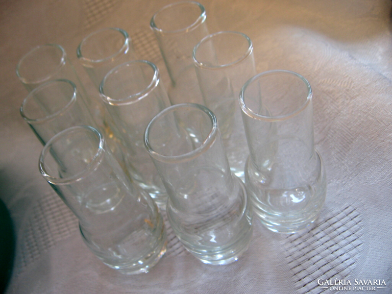 Retro whistling brandy glasses