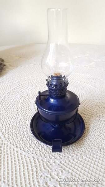 Walking, table or wall small kerosene lamp 20 cm.