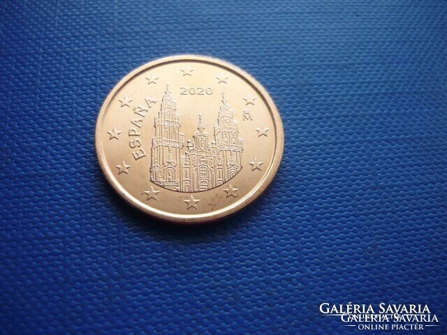 SPANYOLORSZÁG 5 EURO CENT 2020! UNC! RITKA!