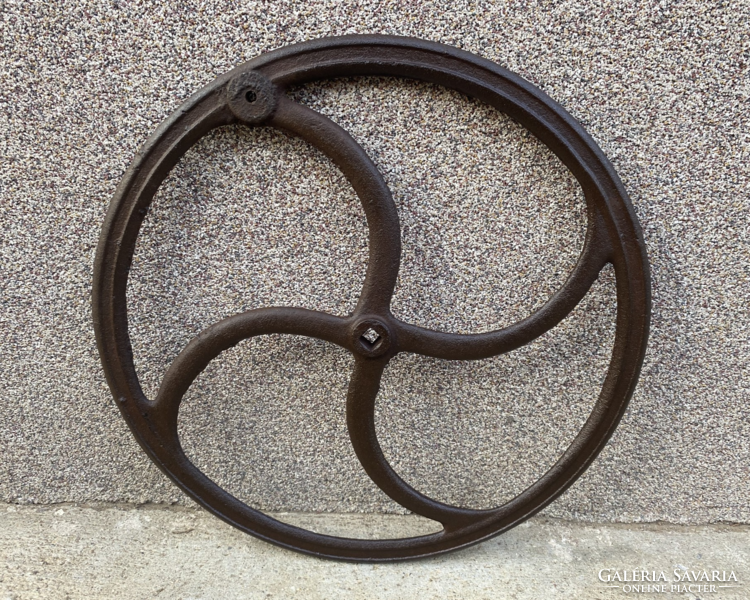 Cast iron well wheel, grinding wheel (48 cm, 4.5 kg)