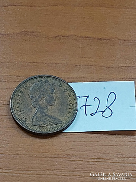 Canada 1 cent 1966 ii. Queen Elizabeth, bronze 728