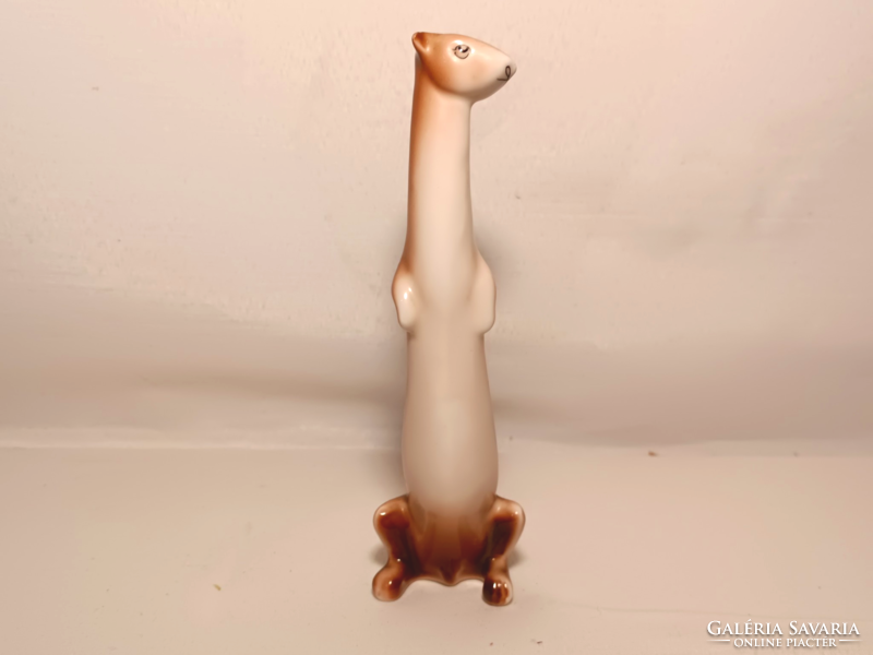 Extremely rare Raven House art deco weasel